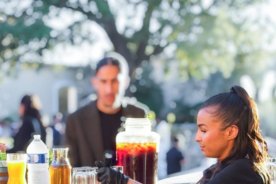 Service de boissons