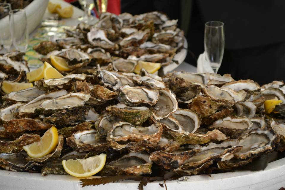 Buffet d'huîtres