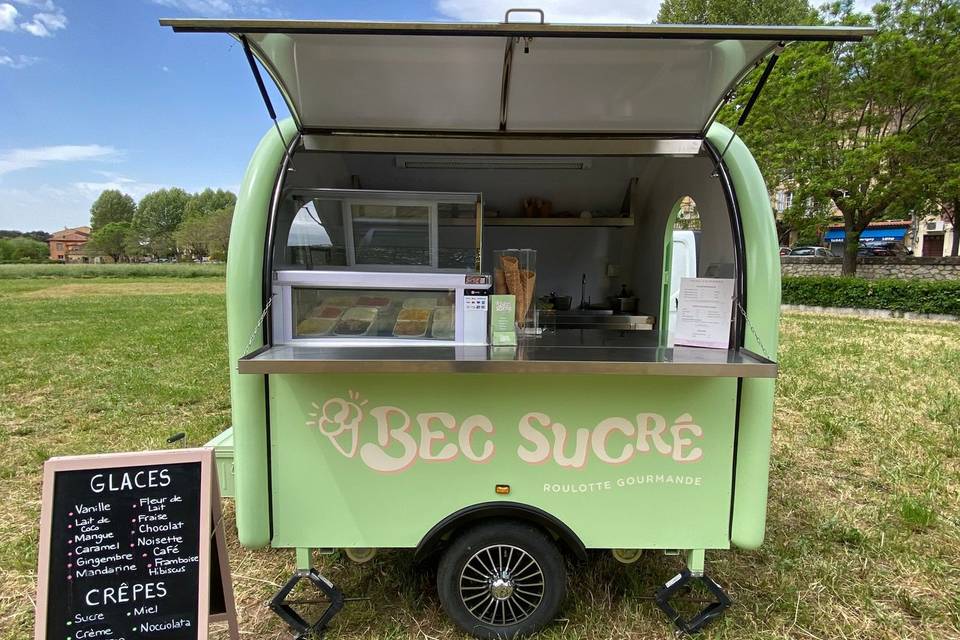 Bec Sucré, roulotte foodtruck