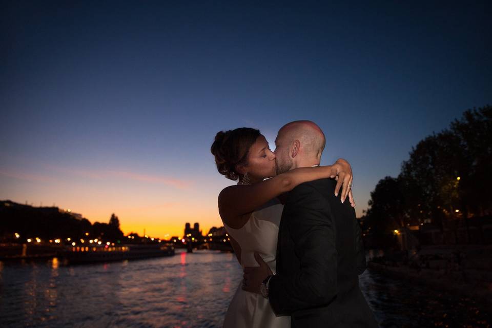 Mariage sur Peniche Paris