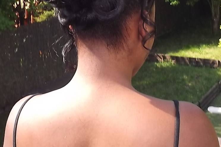 Chignon haut