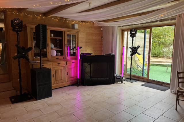 Mariage dans un gîte