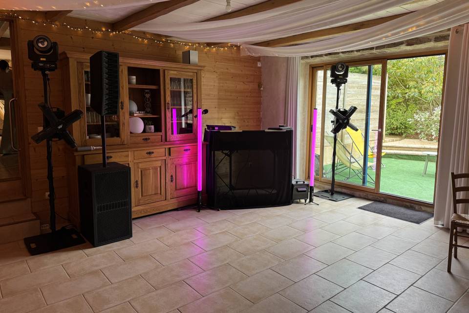 Mariage dans un gîte