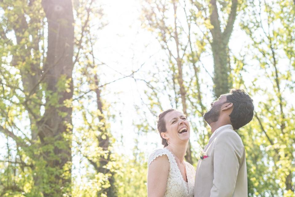 Mariage ensoleillé