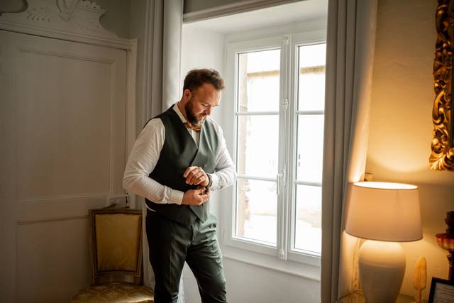 Préparatif du marié