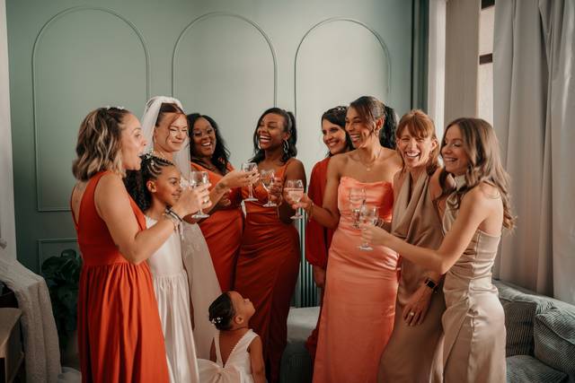 Préparatif de la mariée