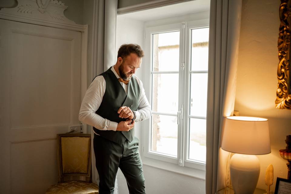 Préparatif du marié