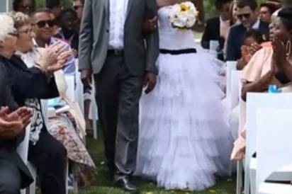 Arrivée de la mariée