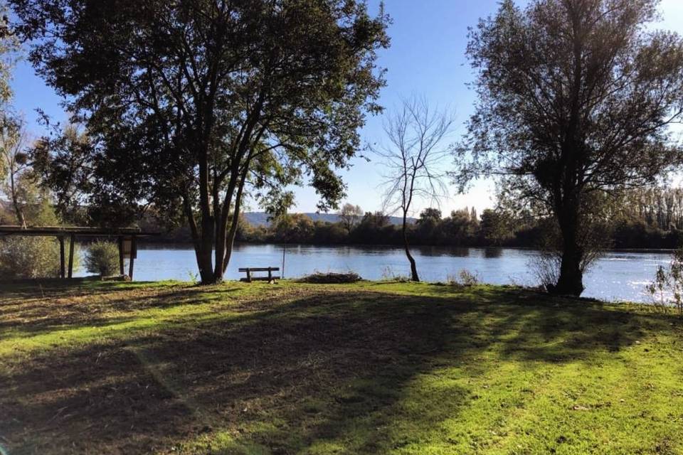 Jardin bord de Seine