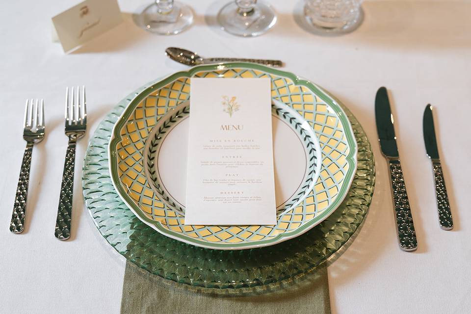 Décoration table