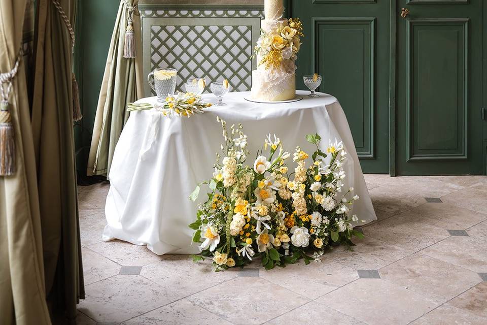 Wedding cake scénographie