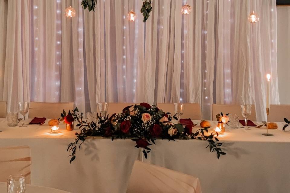 Table d'honneur