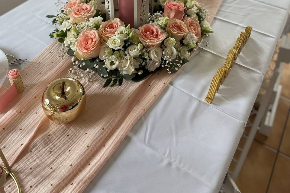 Détail décor table