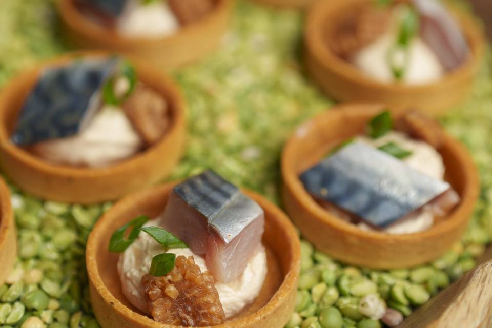 Tartelette cacahouète, maquere