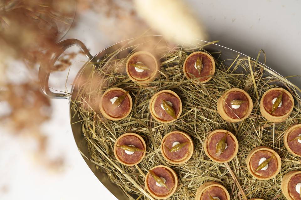 Tartelette façon fondue