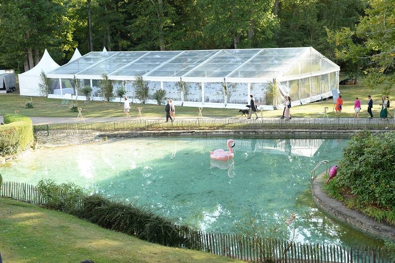 Tente cristal 300m²