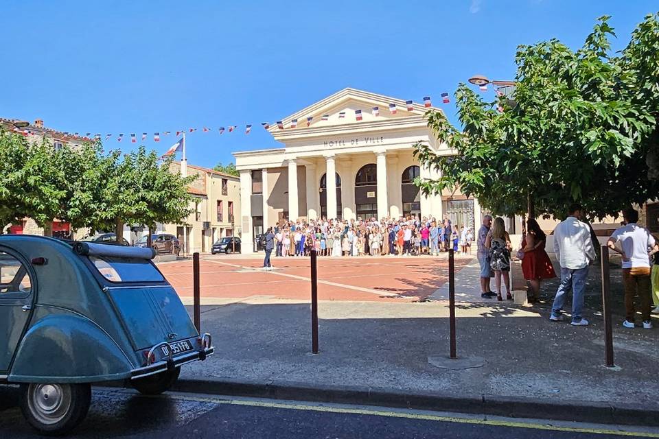 L'azam à la mairie