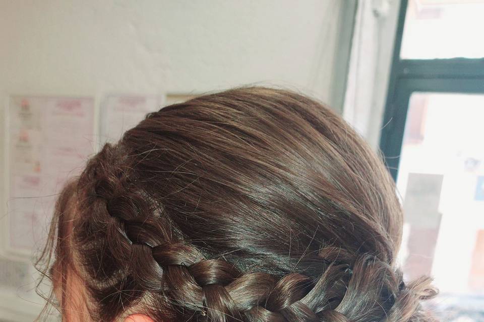 Chignon invitée