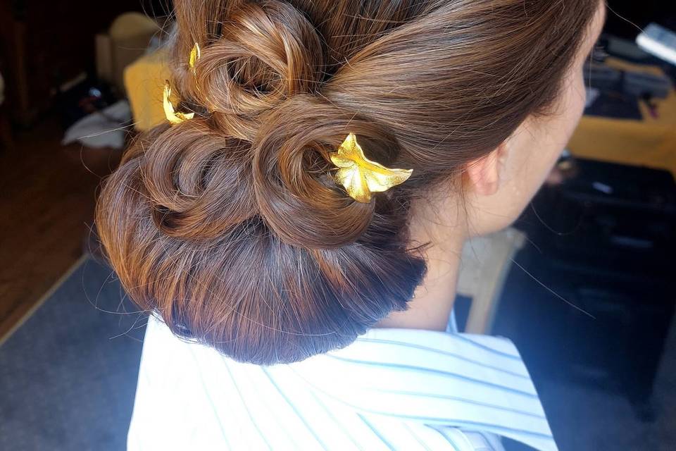 Chignon au château de Chéronne