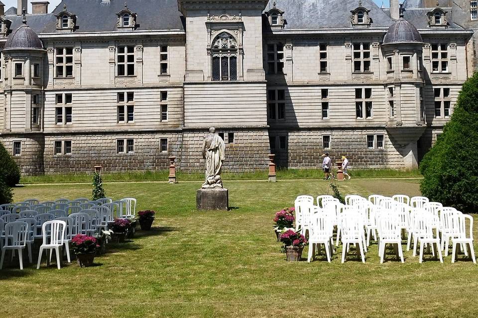 Château de Sully - cérémonie