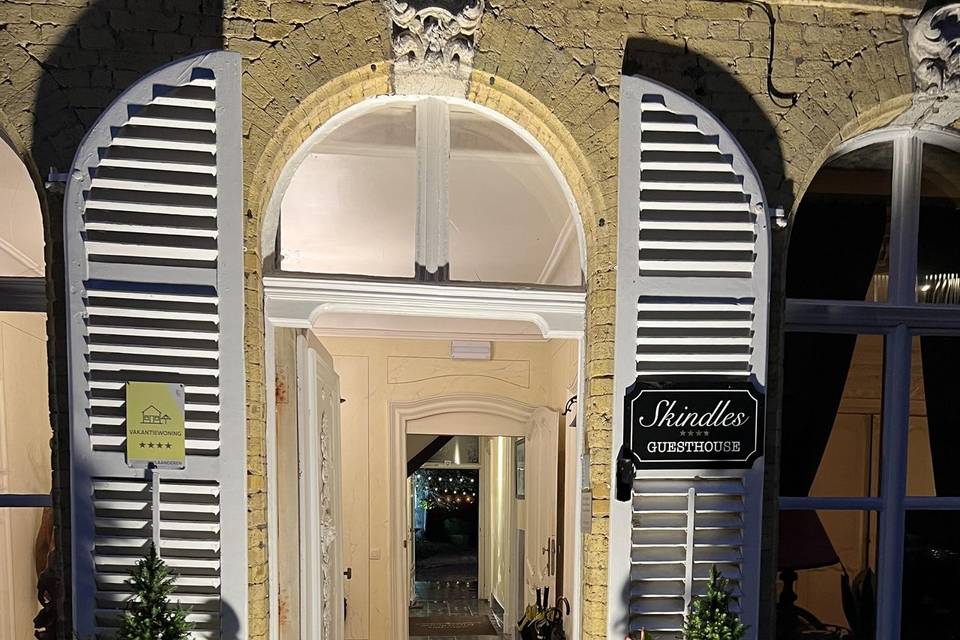 Entrée de l'hôtel