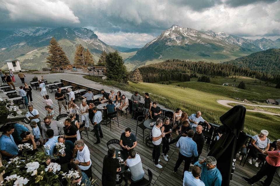 Terrasse extérieure été