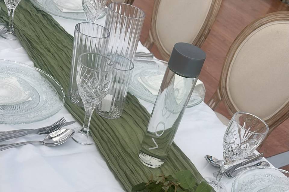 Bohème chic vert sauge