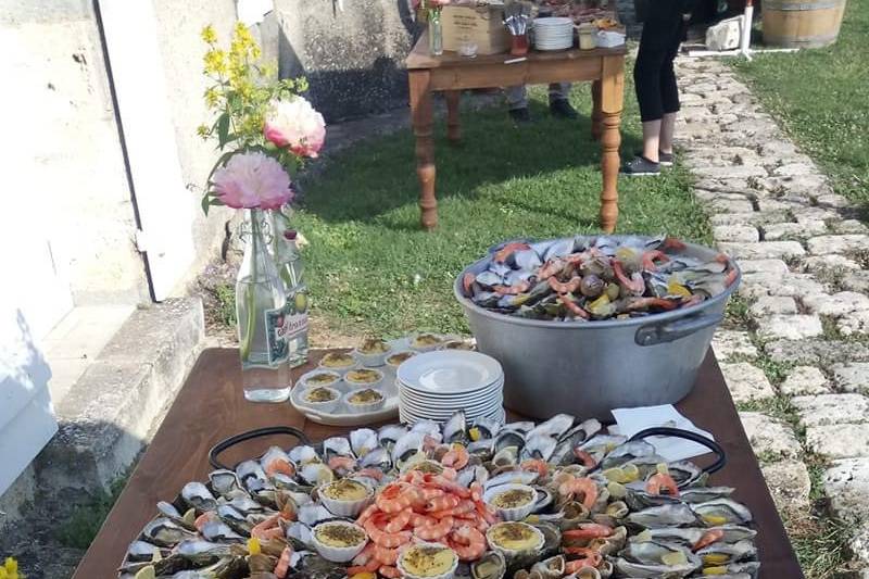 Plateaux de fruits de mer