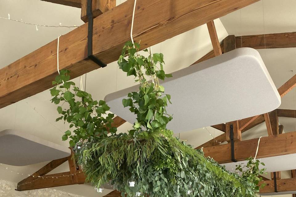 Plafond végétal sur mesure