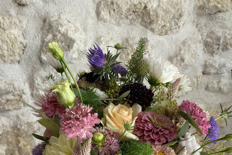 Bouquet de mariée août