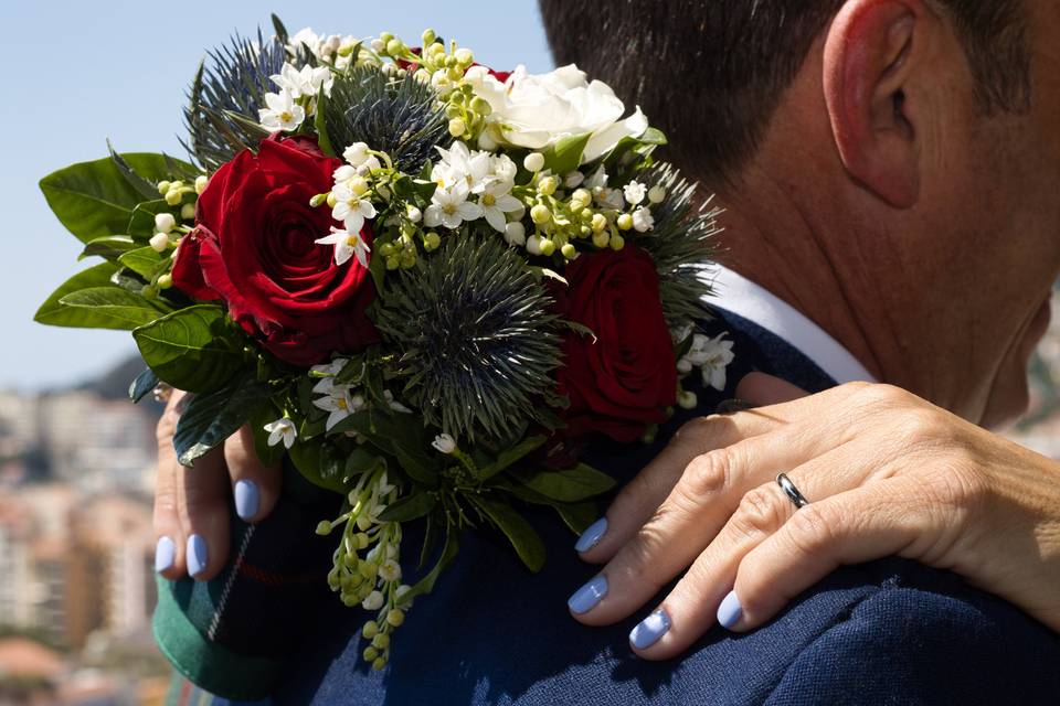 Le bouquet de la mariée