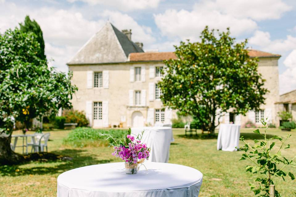 Façade Sud et jardin