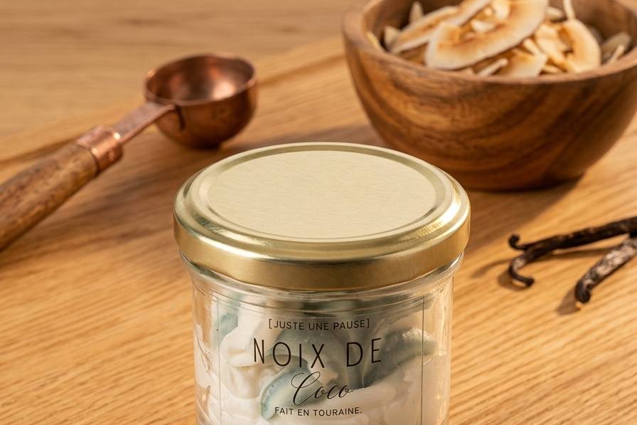 Bougie gourmande coco
