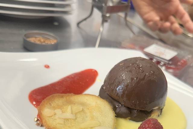 Assiette de dessert