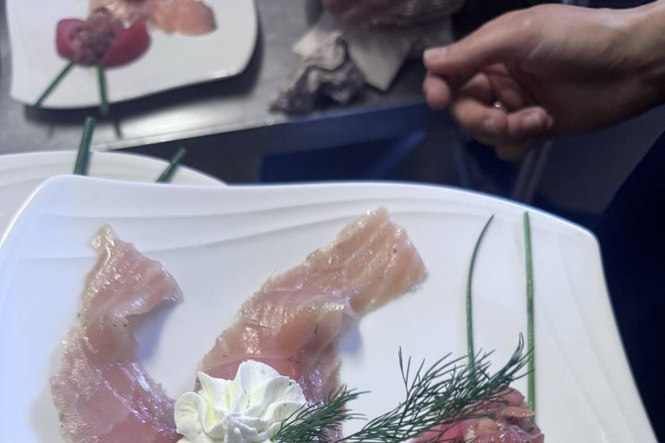 Gravlax. maison