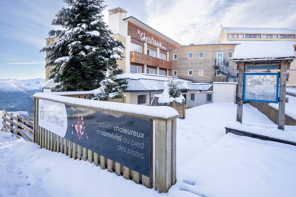 Mariage sous la neige