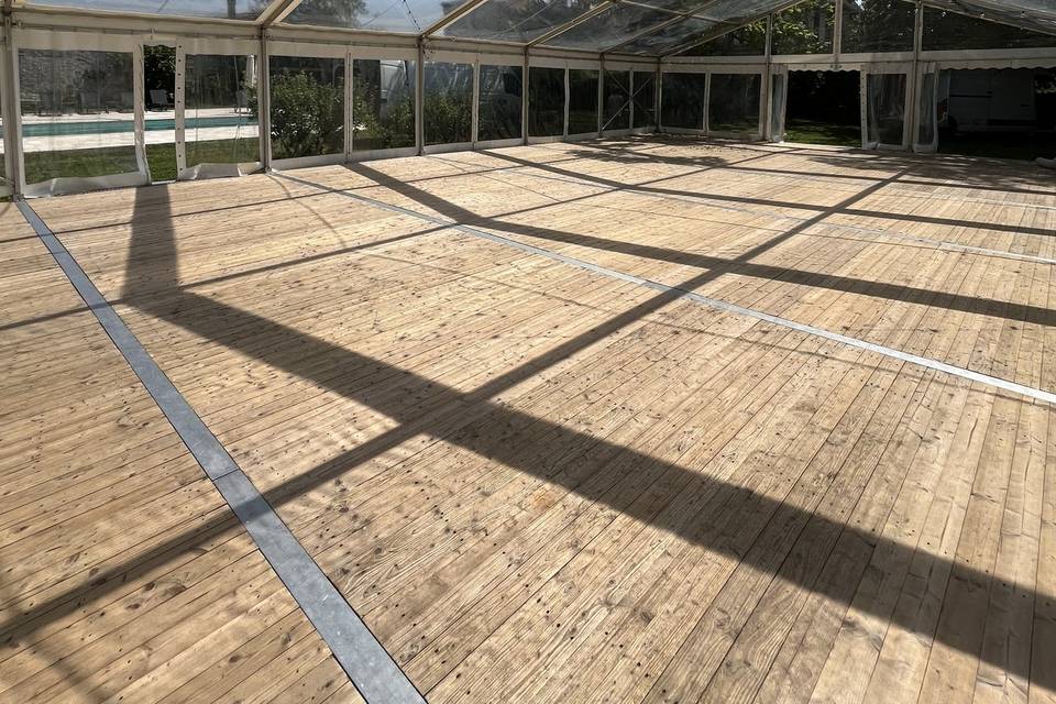 Tente de 10x18 cristal