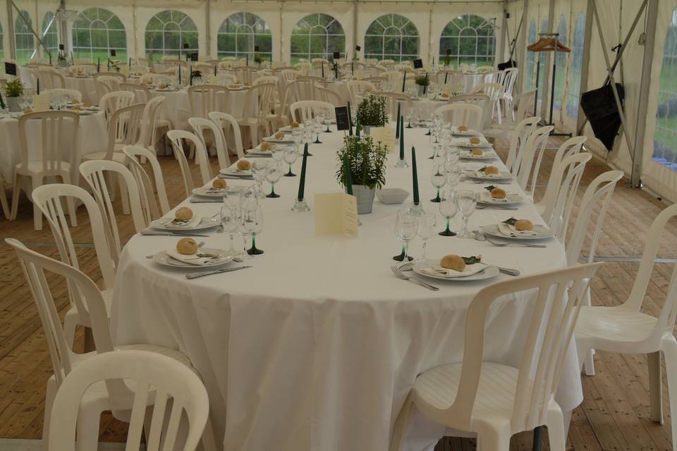 Table d'honneur