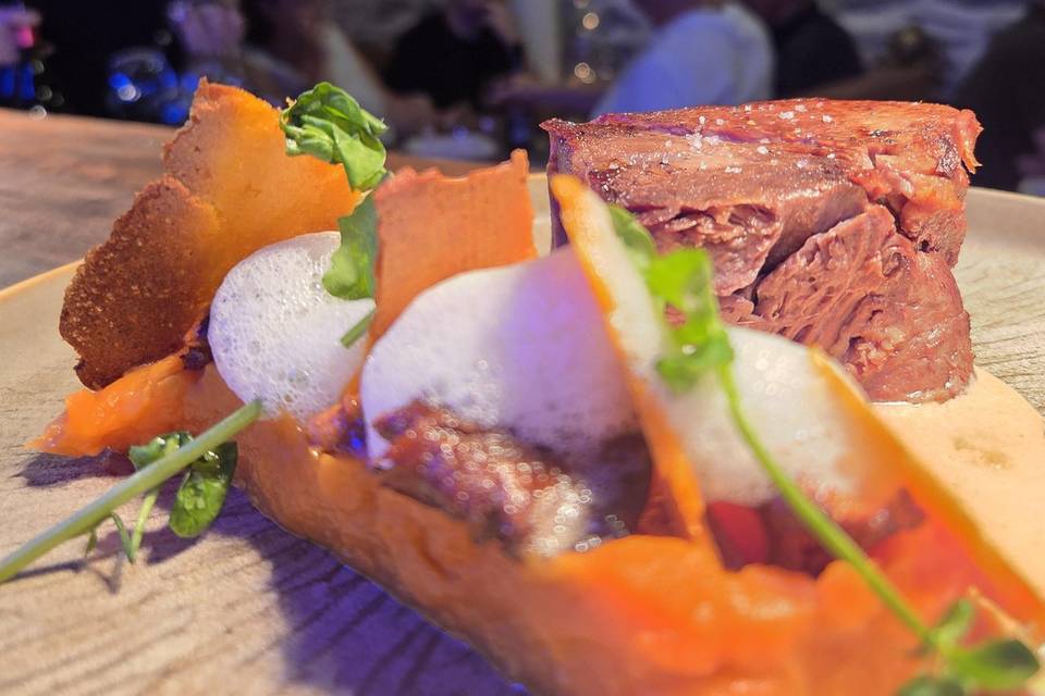 Boeuf et patate douce