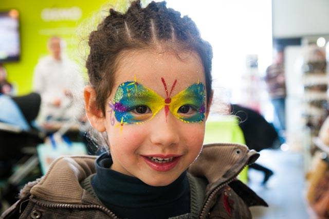 Maquillage papillon