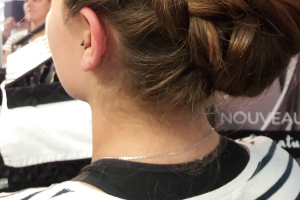 Cannage chignon bas