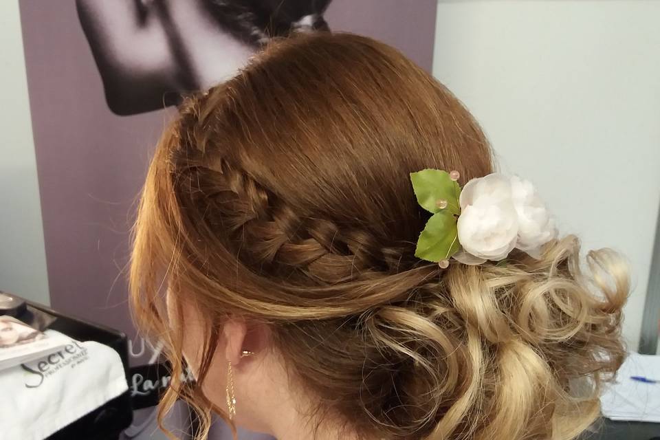 Chignon bohème