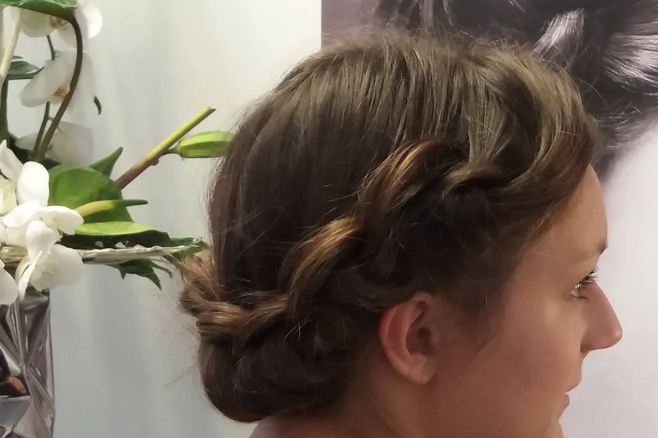 Chignon bohème