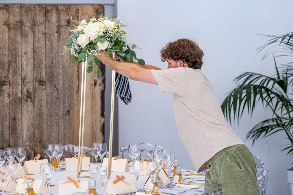 Ajustement fleurs