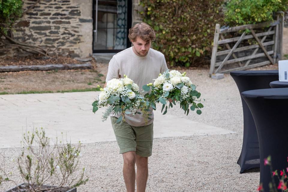 Transport fleurs