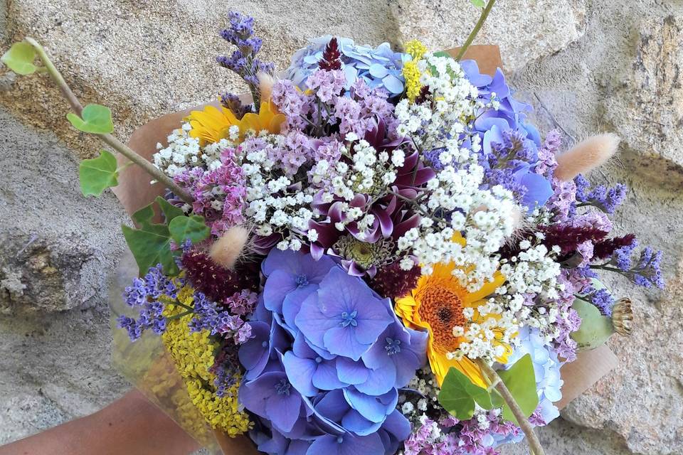 Bouquet mariage jardin