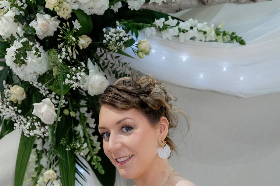 Portrait de la mariée
