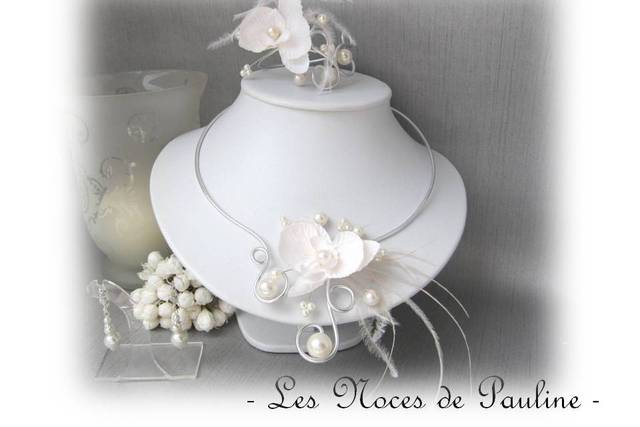 Parure Carla ivoire 4 pièces