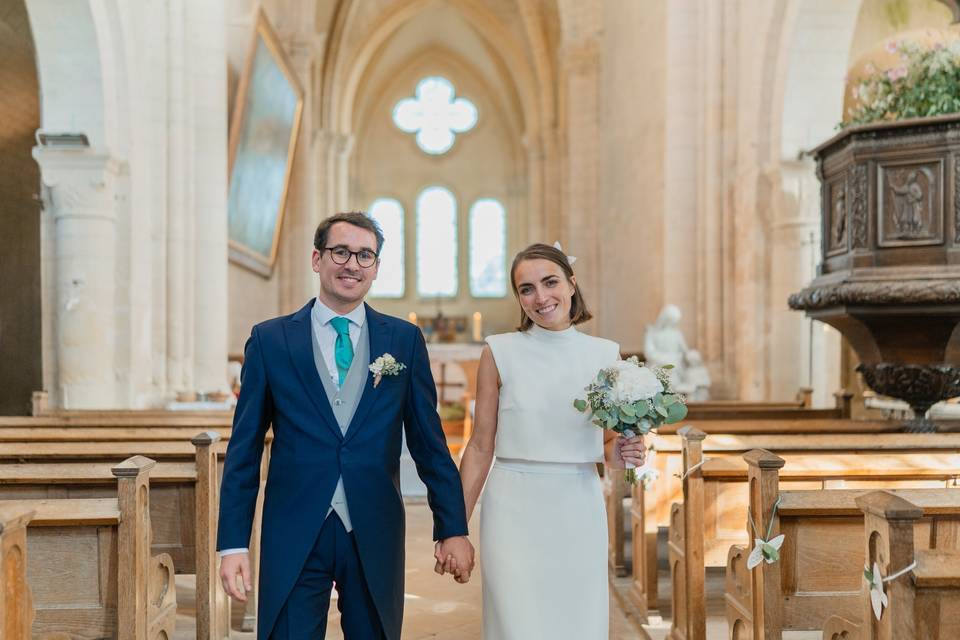 Sortie église
