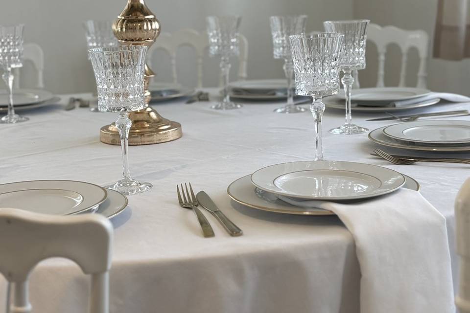 Service de table cristal